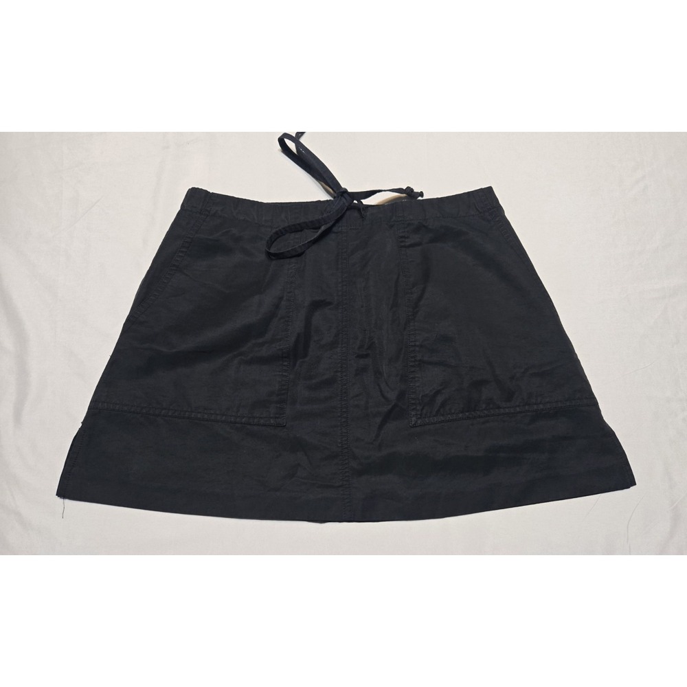 Tail Tech‎ Black Tennis Golf Pickleball Skirt Zip Drawstring Mini Vtg Athletic